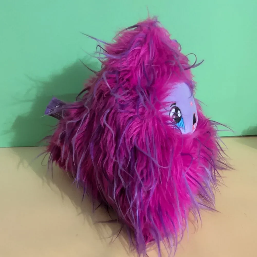 Otherworld Schmoulder Plush Pink Purple Furry Monster Plushie Stuffed Toy